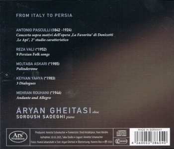 CD Aryan Gheitasi: From Italy To Persia