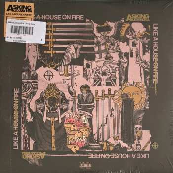 2LP Asking Alexandria: Like A House On Fire CLR | LTD