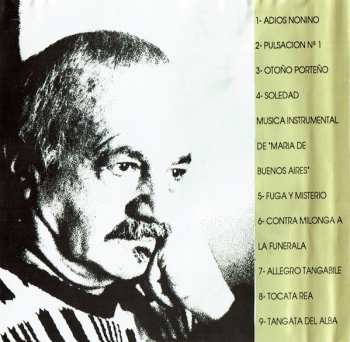 CD Astor Piazzolla: Homenaje Adios Nonino...Y Sus Temas Mas Recordados