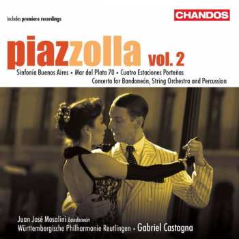 CD Astor Piazzolla: Piazzolla Vol. 2 (Sinfonía Buenos Aires / Mar Del Plata 70 / Cuatro Estaciones Porteñas / Concerto For Bandoneón, String Orchestra And Percussion)