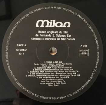 LP Astor Piazzolla: Sur (Una Pelicula Para Llevar En El Corazon)