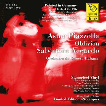 Album Astor Piazzolla: Tangos Für Violine & Streichorchester »oblivion«