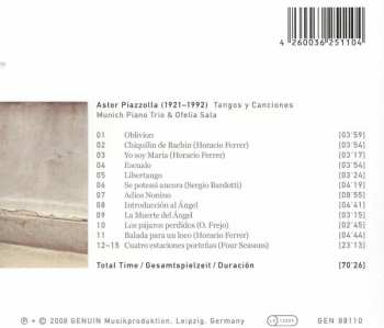 CD Astor Piazzolla: Tangos Y Canciones