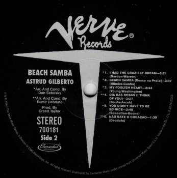 LP Astrud Gilberto: Beach Samba DLX | LTD
