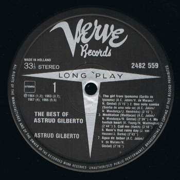 LP Astrud Gilberto: The Best Of Astrud Gilberto