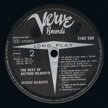 LP Astrud Gilberto: The Best Of Astrud Gilberto