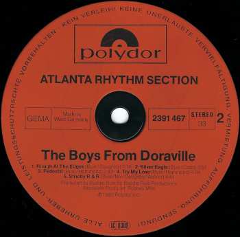 LP Atlanta Rhythm Section: The Boys From Doraville