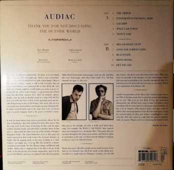 LP Audiac: Thank You For Not Discussing The Outside World