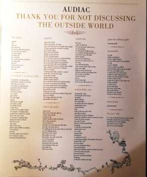 LP Audiac: Thank You For Not Discussing The Outside World