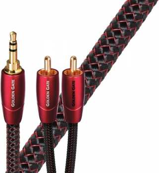 Audiotechnika Audioquest Golden gate JR - audio cavo 3,5 jack - 2 x RCA
