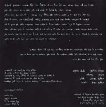 CD August Premier: Fireworks And Alcohol