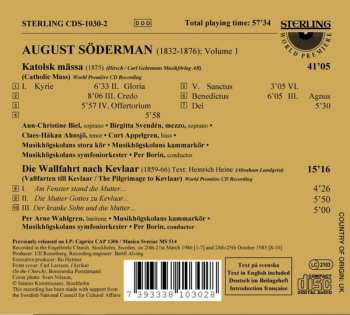 CD August Söderman: Catholic Mass : Die Wallfahrt Nach Keevlar - Volume 1