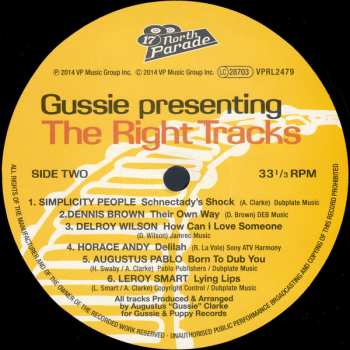 LP Augustus "Gussie" Clarke: The Right Tracks