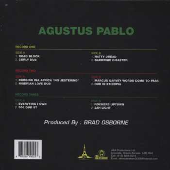 3LP Augustus Pablo: Reggae Dub Box Set LTD | CLR