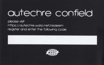 2LP Autechre: Confield