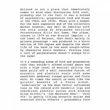 CD Avalanche: Perseverance Kills Our Game