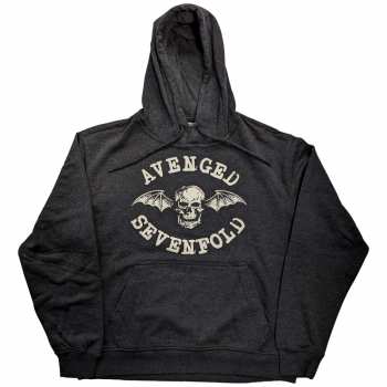 Merce Avenged Sevenfold: Avenged Sevenfold Unisex Pullover Hoodie: Logo (small) S