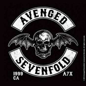 Merce Avenged Sevenfold: Avenged Sevenfold Single Cork Coaster: Deathbat Crest Individual
