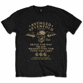 Merce Avenged Sevenfold: Tričko Seize The Day  S