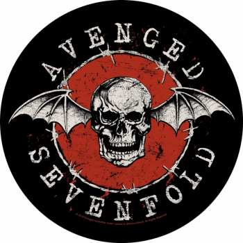 Merch Avenged Sevenfold: Applicazione sulla schiena Distressed Skull 