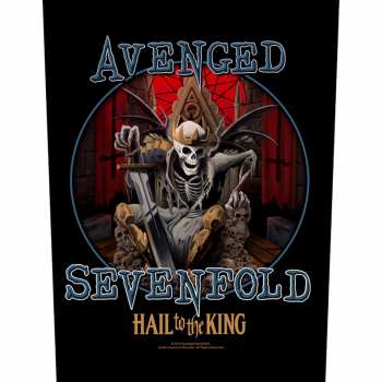 Merch Avenged Sevenfold: Applicazione sulla schiena Hail To The King 
