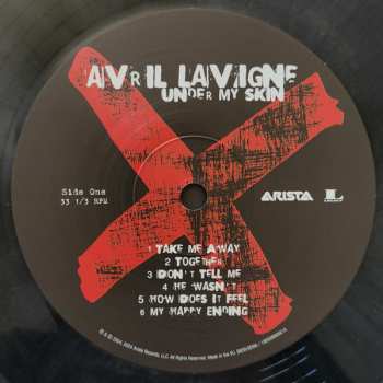 LP Avril Lavigne: Under My Skin CLR