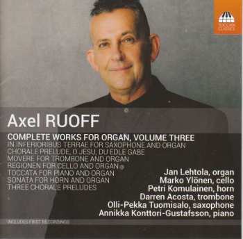 CD Jan Lehtola: Complete Works For Organ, Volume Three