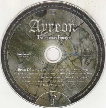 3CD/2Blu-ray Ayreon: The Human Equation DLX