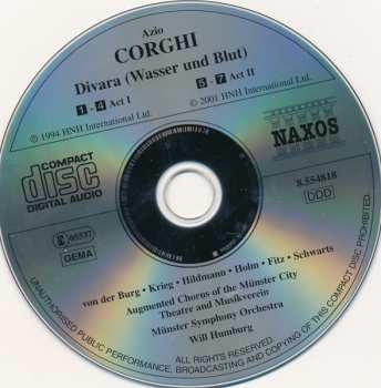 2CD Michael Holm: Divara - Wasser Und Blut (Divara - Water And Blood)