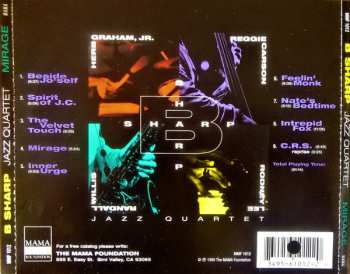 CD B Sharp Jazz Quartet: Mirage