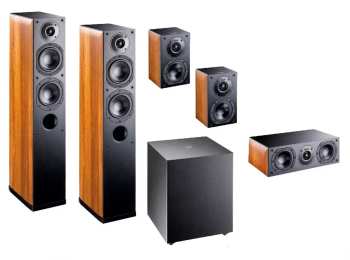 Audiotechnica Indiana Line NOTA X Home Cinema set 5.1 Walnut