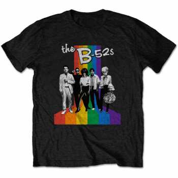 Merce B52s: Tričko Rainbow Stripes S