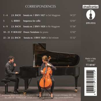 CD Johann Sebastian Bach: Correspondences