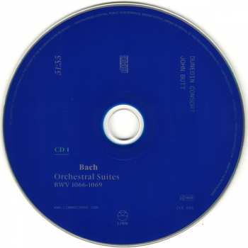 2CD Johann Sebastian Bach: Orchestral Suites BWV 1066-1069