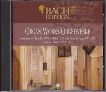 9CD/Set di cofanetti Johann Sebastian Bach: Organ Works Vol. II = Orgelwerke Vol. II