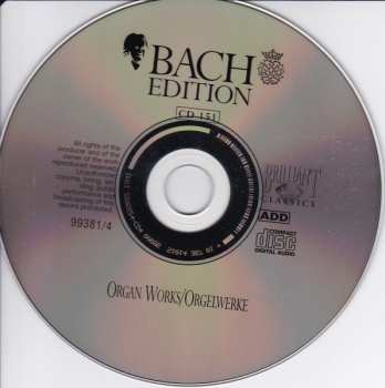 9CD/Set di cofanetti Johann Sebastian Bach: Organ Works Vol. II = Orgelwerke Vol. II