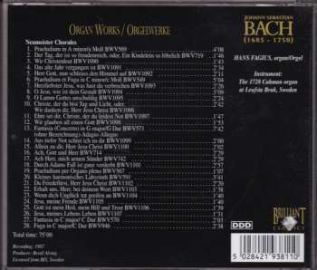 9CD/Set di cofanetti Johann Sebastian Bach: Organ Works Vol. II = Orgelwerke Vol. II