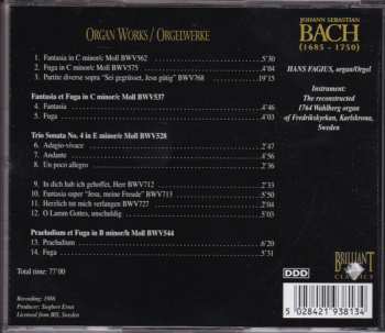 9CD/Set di cofanetti Johann Sebastian Bach: Organ Works Vol. II = Orgelwerke Vol. II