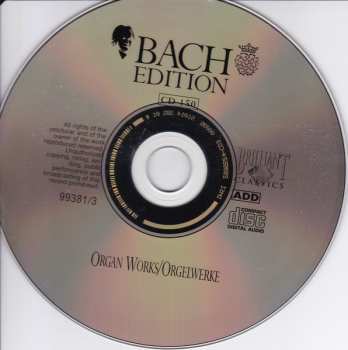 9CD/Set di cofanetti Johann Sebastian Bach: Organ Works Vol. II = Orgelwerke Vol. II