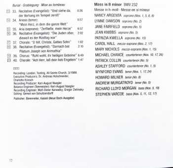 22CD/Set di cofanetti Johann Sebastian Bach: Sacred Masterpieces / Cantatas LTD