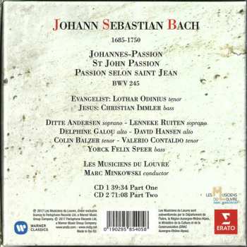 2CD/Set di cofanetti Johann Sebastian Bach: Johannes-Passion