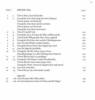 2CD/Set di cofanetti Johann Sebastian Bach: Johannes-Passion