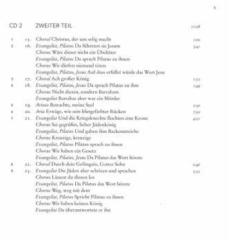 2CD/Set di cofanetti Johann Sebastian Bach: Johannes-Passion