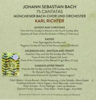 26CD/Set di cofanetti Johann Sebastian Bach: Cantatas