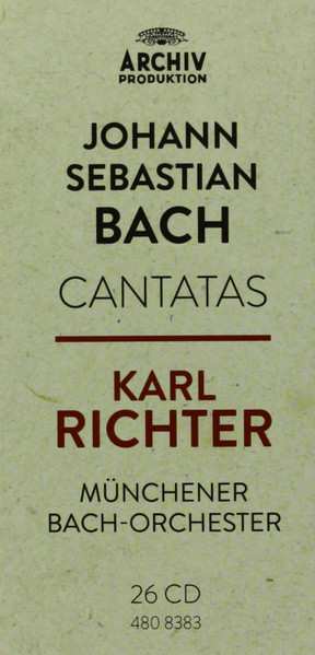 26CD/Set di cofanetti Johann Sebastian Bach: Cantatas