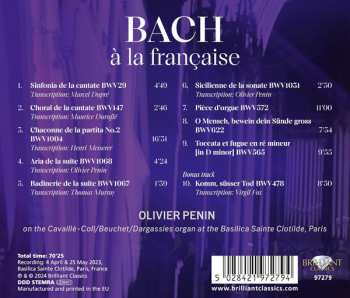 CD Johann Sebastian Bach: Bach À La Française