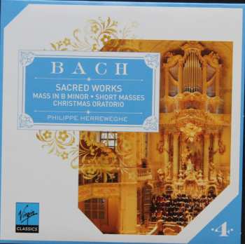 6CD/Set di cofanetti Johann Sebastian Bach: Sacred Works