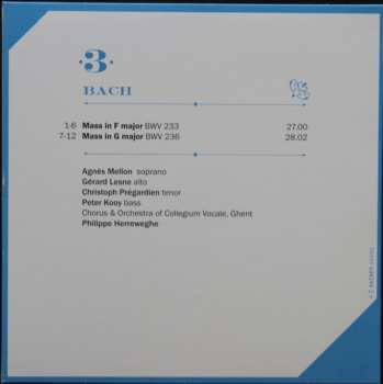 6CD/Set di cofanetti Johann Sebastian Bach: Sacred Works