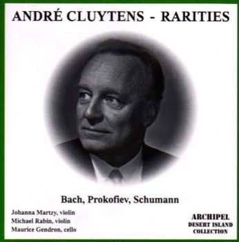 Album Bach / Schumann / Martzy / Gendron / Nys / Cluyten: Violin Concerto