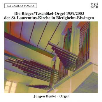 CD Bach,j.s. / Benko: Rieger Tzschokel-organ